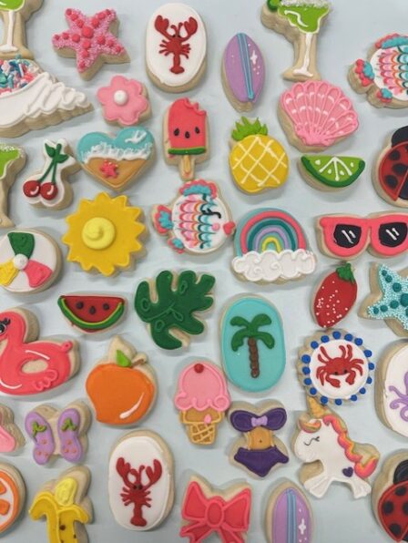 Summer Fun Mini Cookies, set of 36