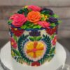 fiesta embroidery cake - Image 2