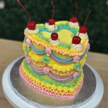 Vintage Clown Cake