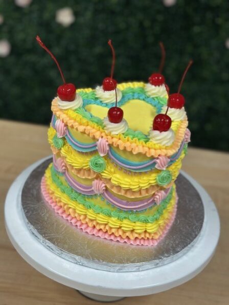 Vintage Clown Cake