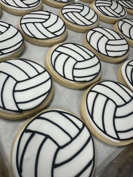 Volleyball Cookie
