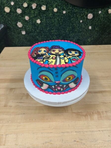 kpop demon hunters Cake