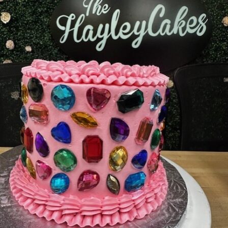 Gemstone cake