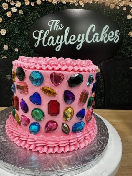Gemstone cake