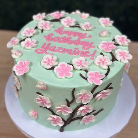 cherry blossom cake