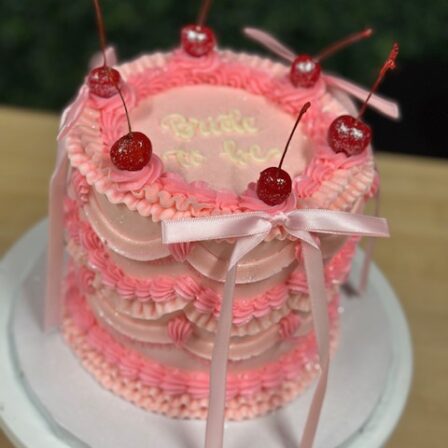 Ribbons and Bows Cake