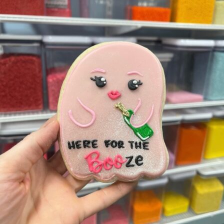 Here for the BOOze ghost cookie