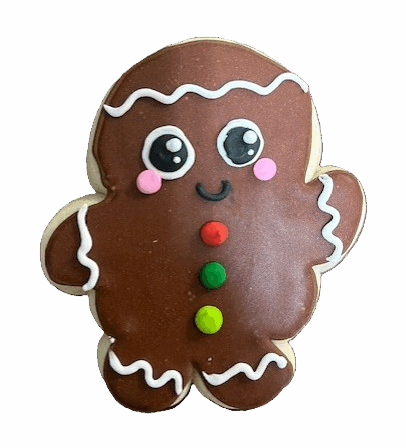 Christmas Gingerbread man cookie