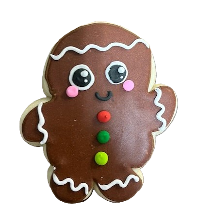 Gingerbreead man 1 Christmas Gingerbread man cookie