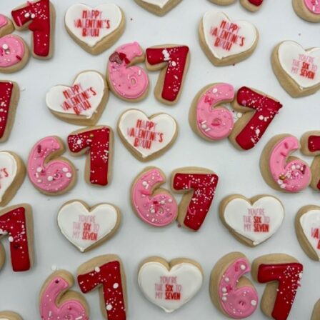 Valentines bruh, mini cookie 4 pack