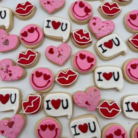 call me maybe, valentines mini cookie 4 pack