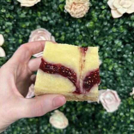 raspberry cheesecake bars, 12 pack