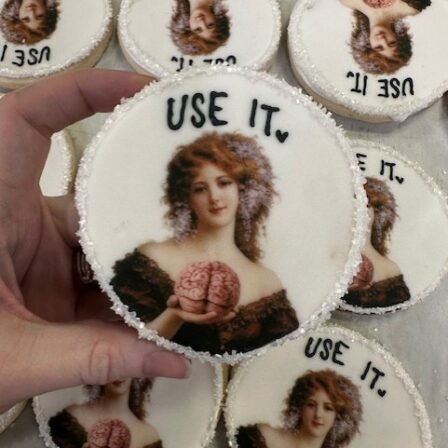 Use your brain cookie