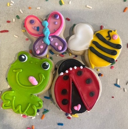 Mini spring animal cookie 4 pack
