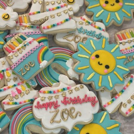 Sunny Birthday Cookie set of 12