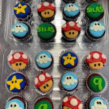 mini mario cupcakes 12 pack