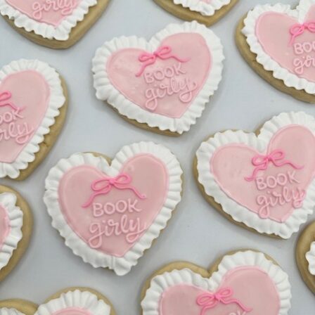 Ruffle Heart Cookies
