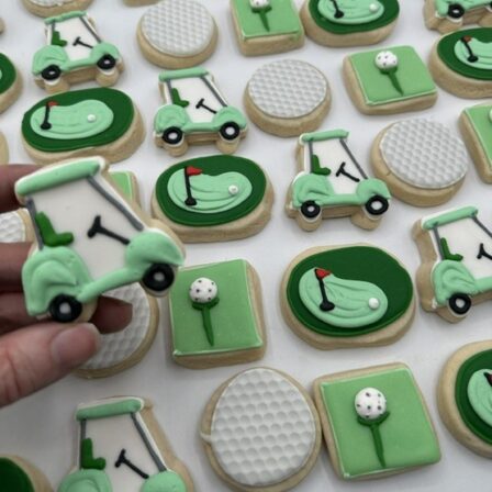 Mini golf cookie 4 pack