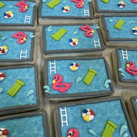 Pool Party Cookie
