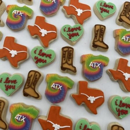Mini Austin Texas Cookie 4 pack