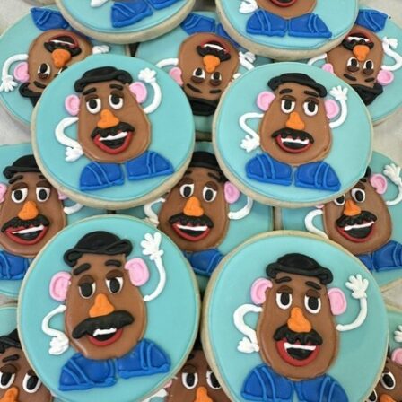 Mr. Potato Head Cookie