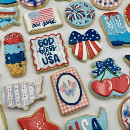Americana Fourth of July Cookie Set of 12