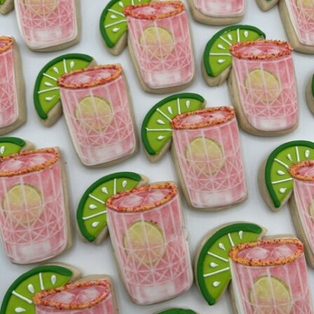 Pink Margarita Cookie