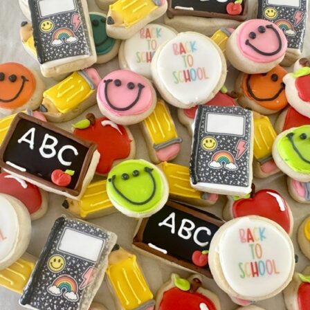 Back to School Mini Cookie set of 36