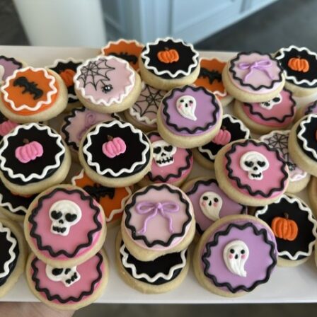 Mini Halloween wiggle cookies - set of 36